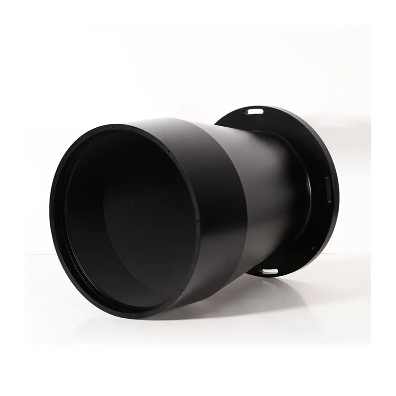Cur Aluminium Alloy clavis est pro tenui-Walled, magnae diametri praecisio partium in moderna Vestibulum